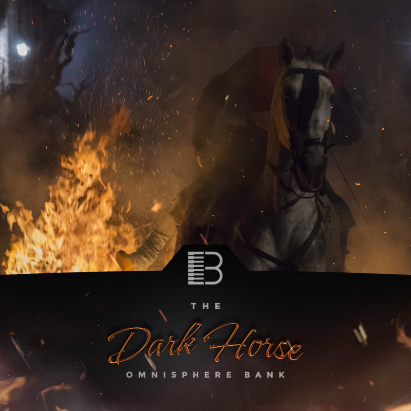 Brandon Chapa - Dark Horse Omnisphere Bank Presets Software GUI Artwork