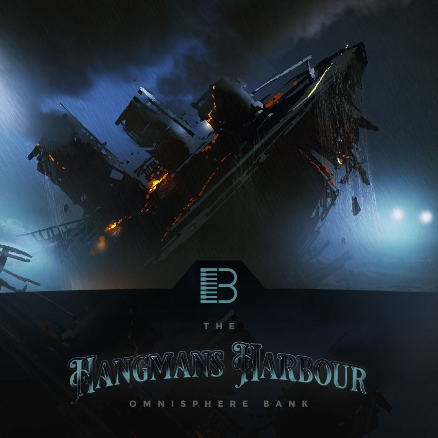 Brandon Chapa - Hangmans Harbour - Omnisphere Bank Presets Software GUI Artwork