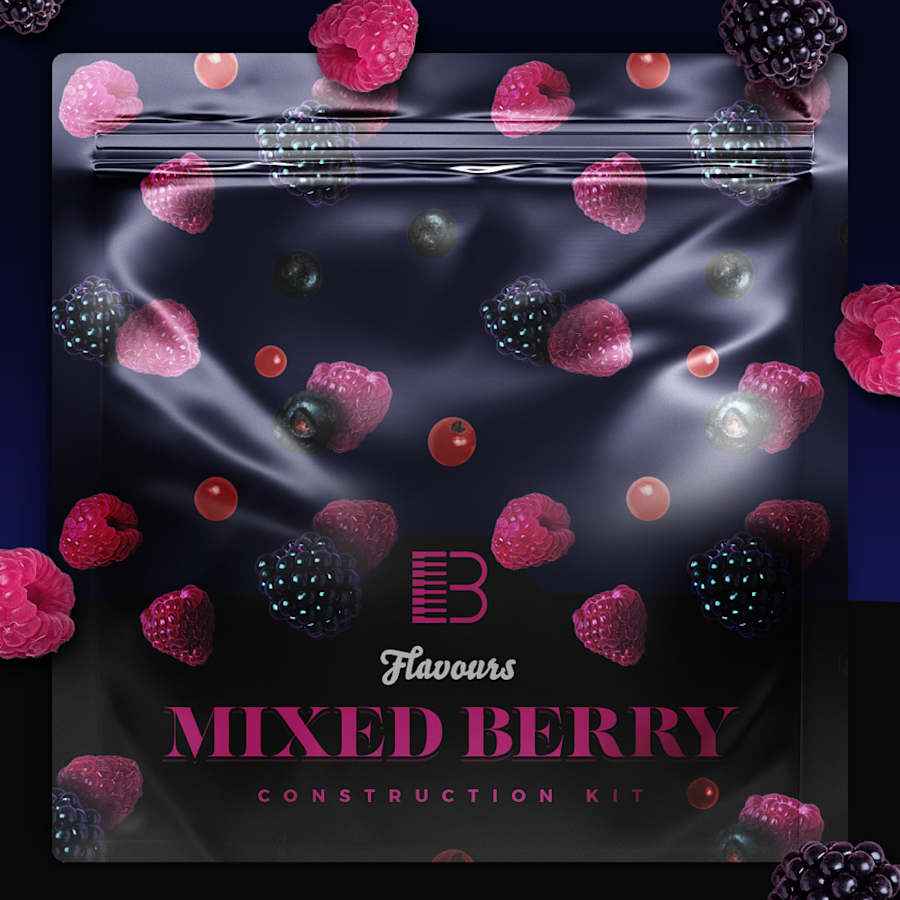 Brandon Chapa - Mixed Berry Sample Packs Software GUI Artwork