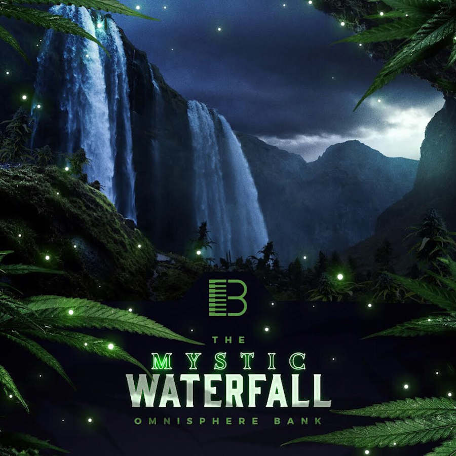 Brandon Chapa - Mystic Waterfall Omnisphere Bank Presets Software GUI Artwork