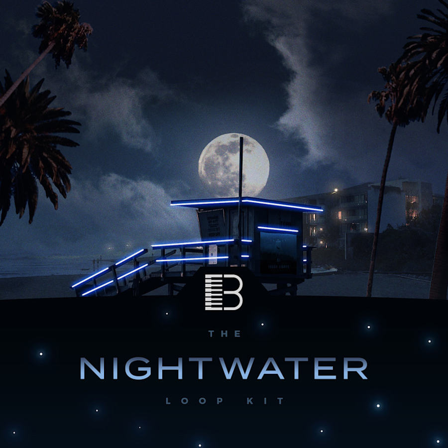 Brandon Chapa - Nightwater Loop Kit Sample Packs Software GUI Artwork