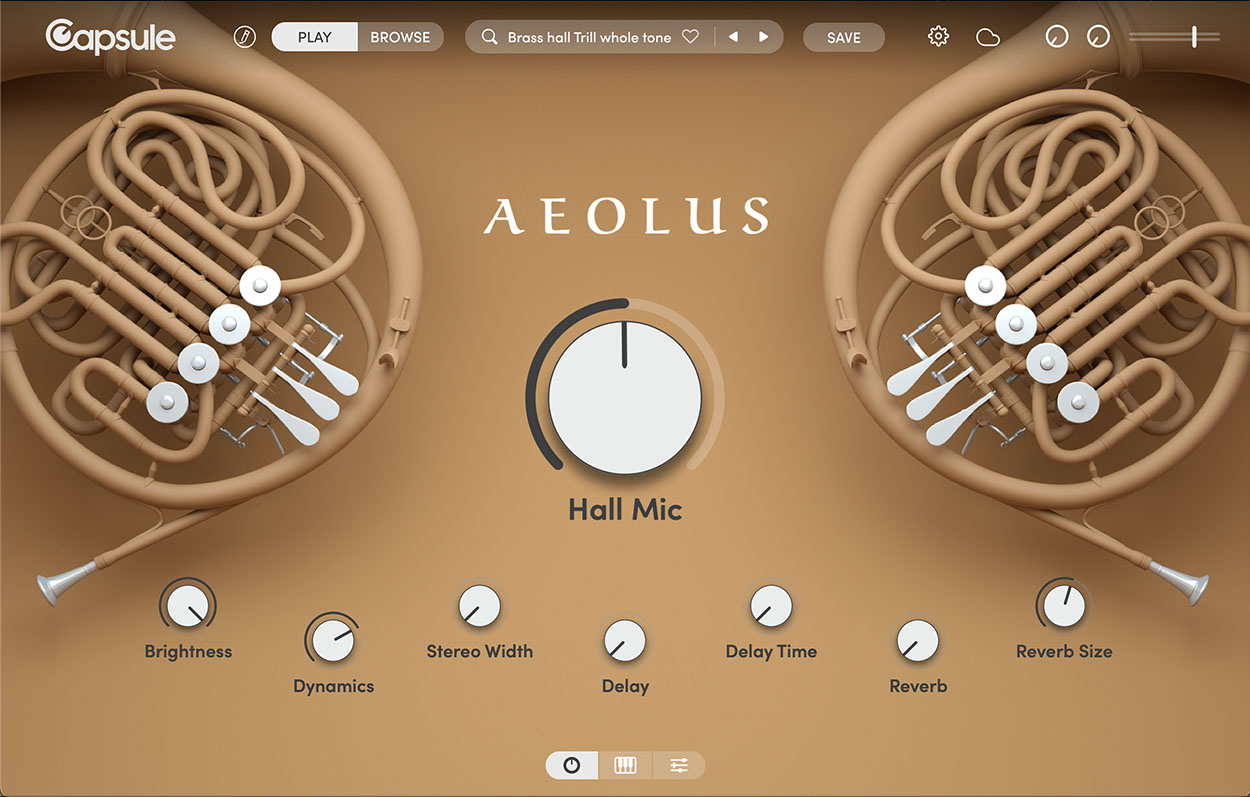Capsule Audio - Aeolus Plugins & FX Software GUI Artwork