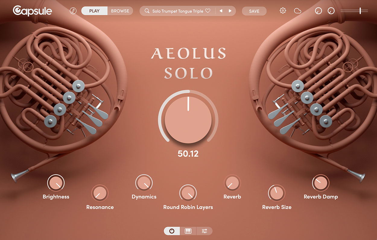 Capsule Audio - Aeolus Solo Plugins & FX Software GUI Artwork