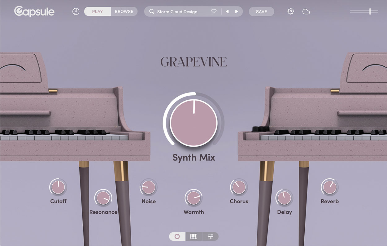 Capsule Audio - Grapevine Plugins & FX Software GUI Artwork