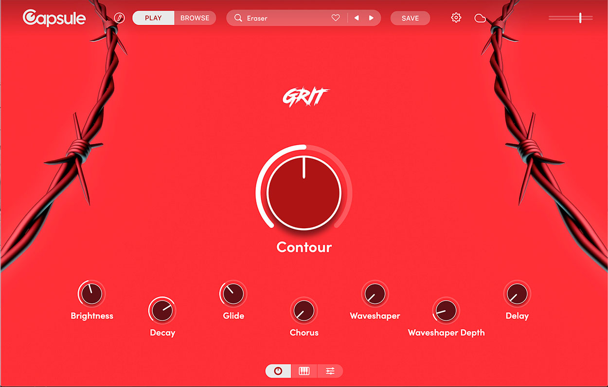 Capsule Audio - Grit Plugins & FX Software GUI Artwork