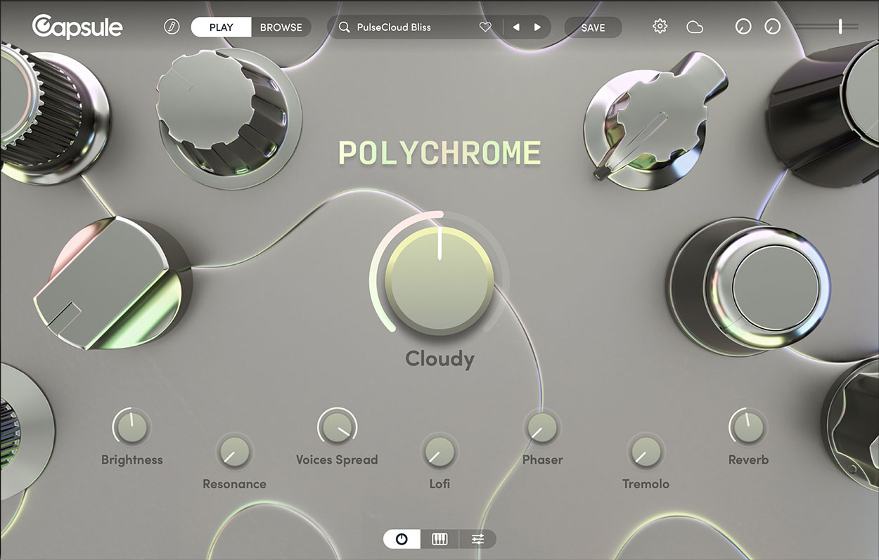 Capsule Audio - Polychrome Plugins & FX Software GUI Artwork