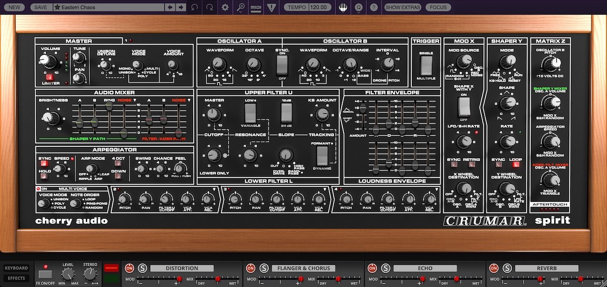 Cherry Audio - Crumar Spirit Screenshot 2