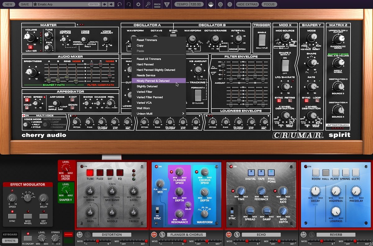 Cherry Audio - Crumar Spirit Screenshot 3