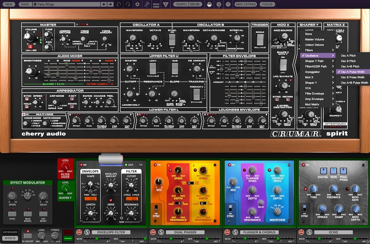 Cherry Audio - Crumar Spirit Screenshot 4