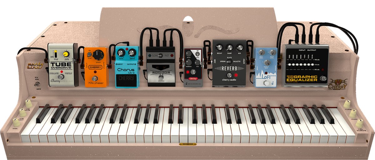 Cherry Audio - Wurlybird 140B Electric Piano Plugins & FX Software GUI Artwork
