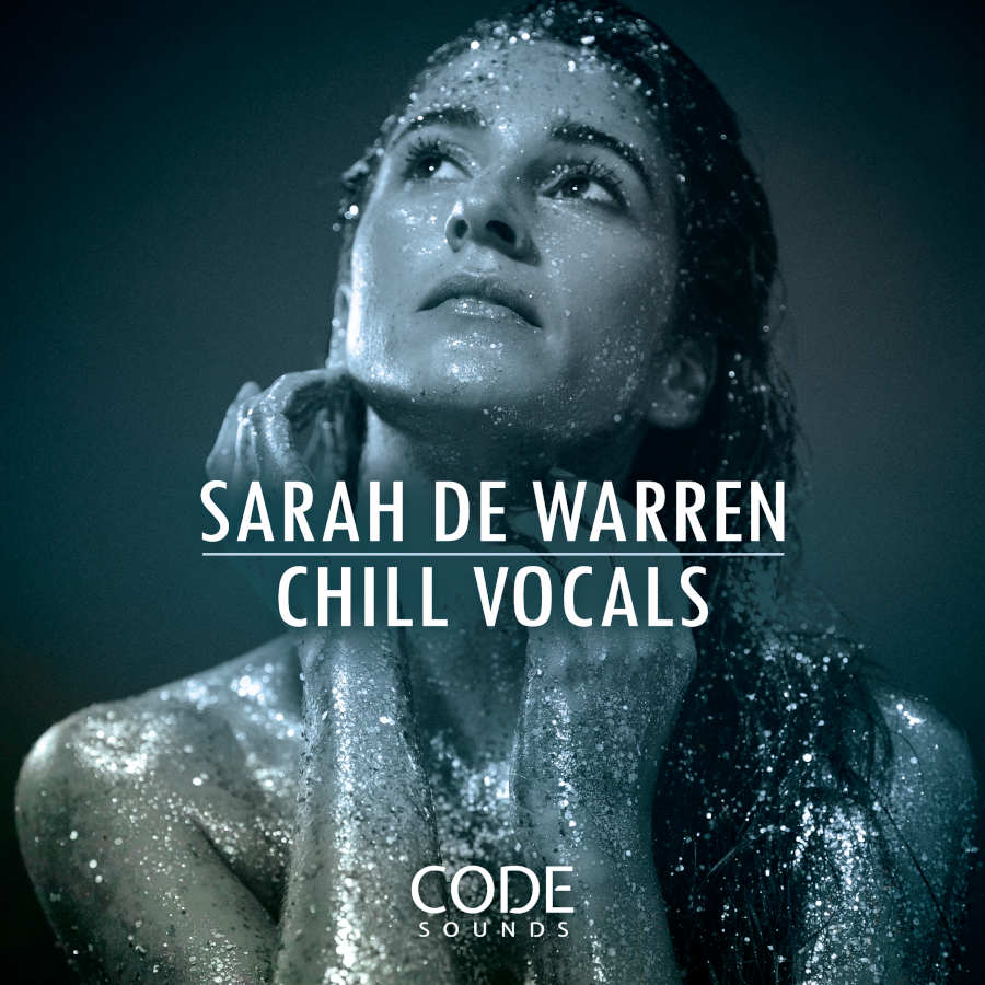 Code Sounds - Sarah de Warren Chill Vocals Sample Packs Software GUI Artwork