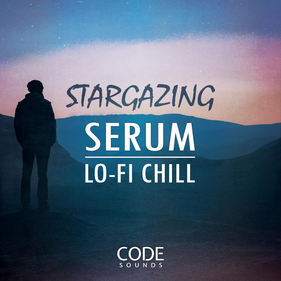 Code Sounds - Stargazing Serum Lo-Fi Chill Presets Software GUI Artwork