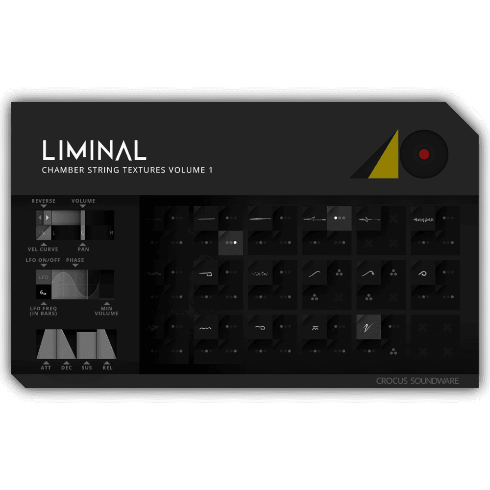 Crocus Soundware - Liminal: Chamber Strings Kontakt Instruments Software GUI Artwork
