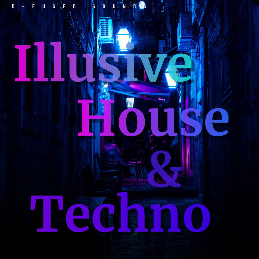 D-Fused Sounds - Illusive House & Techno Sample Packs Software GUI Artwork