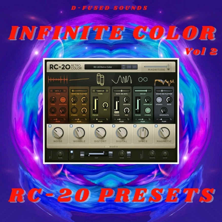 D-Fused Sounds - Infinite Color Vol 2 Presets Software GUI Artwork