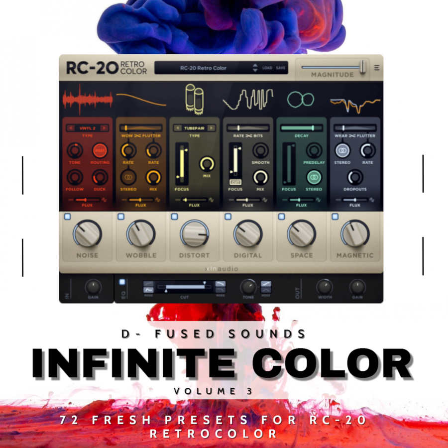 D-Fused Sounds - Infinite Color Vol 3 Presets Software GUI Artwork