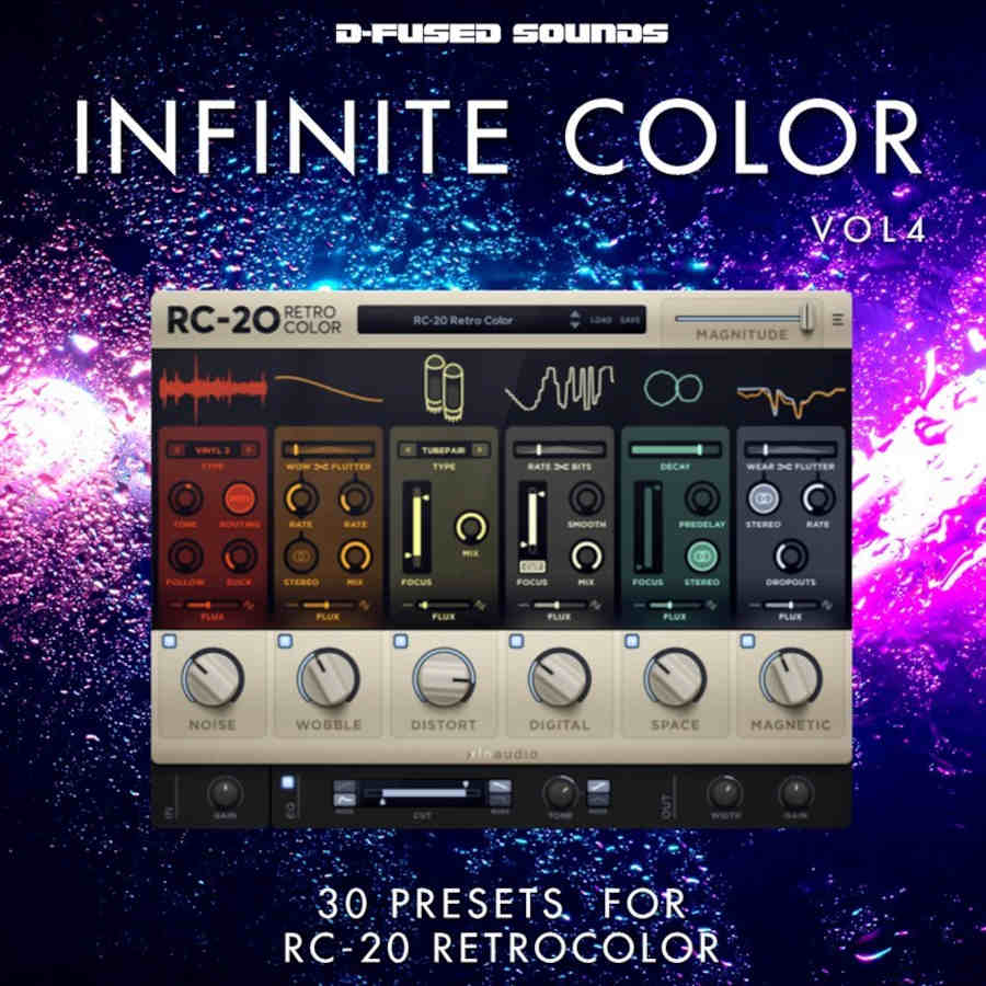 D-Fused Sounds - Infinite Color Vol 4 Presets Software GUI Artwork