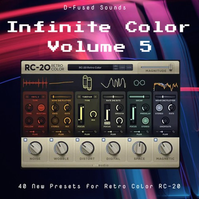 D-Fused Sounds - Infinite Color Vol 5 Presets Software GUI Artwork