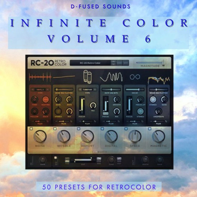 D-Fused Sounds - Infinite Color Vol 6 Presets Software GUI Artwork