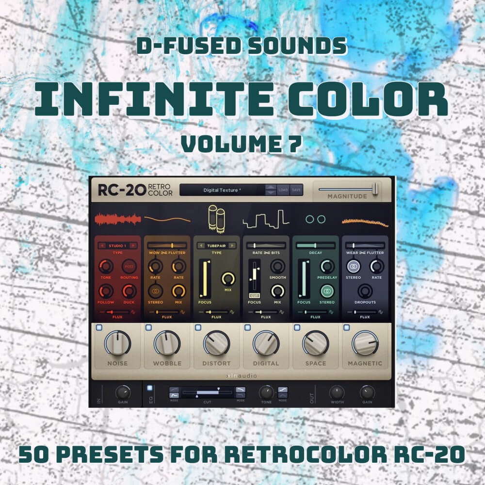D-Fused Sounds - Infinite Color Vol 7 Presets Software GUI Artwork