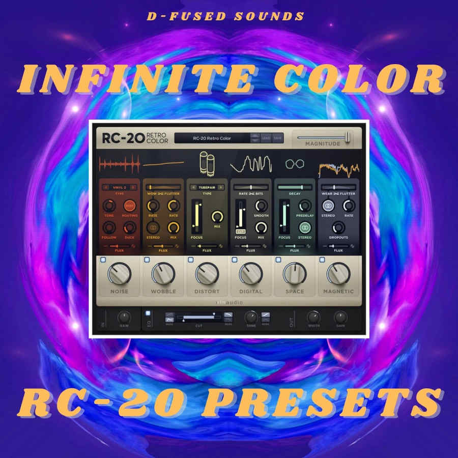 D-Fused Sounds - Infinite Color Presets Software GUI Artwork