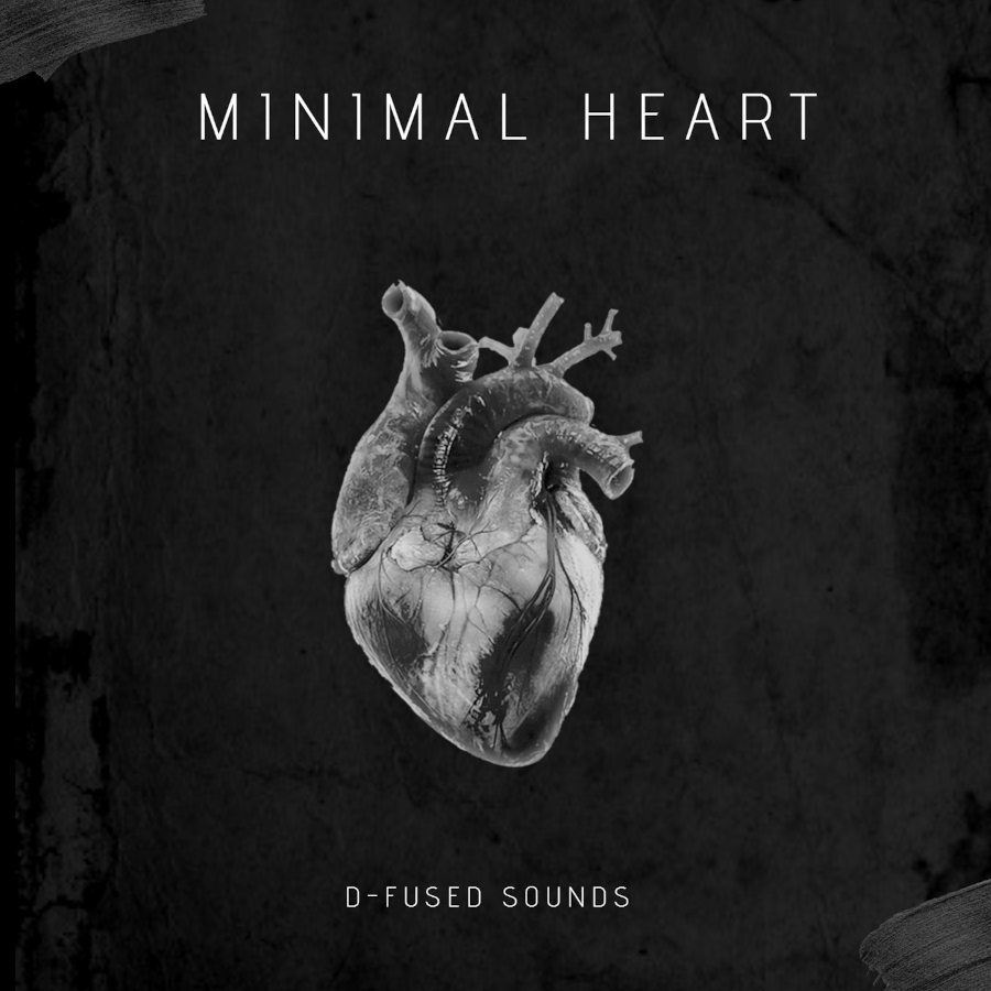 D-Fused Sounds - Minimal Heart Sample Packs Software GUI Artwork