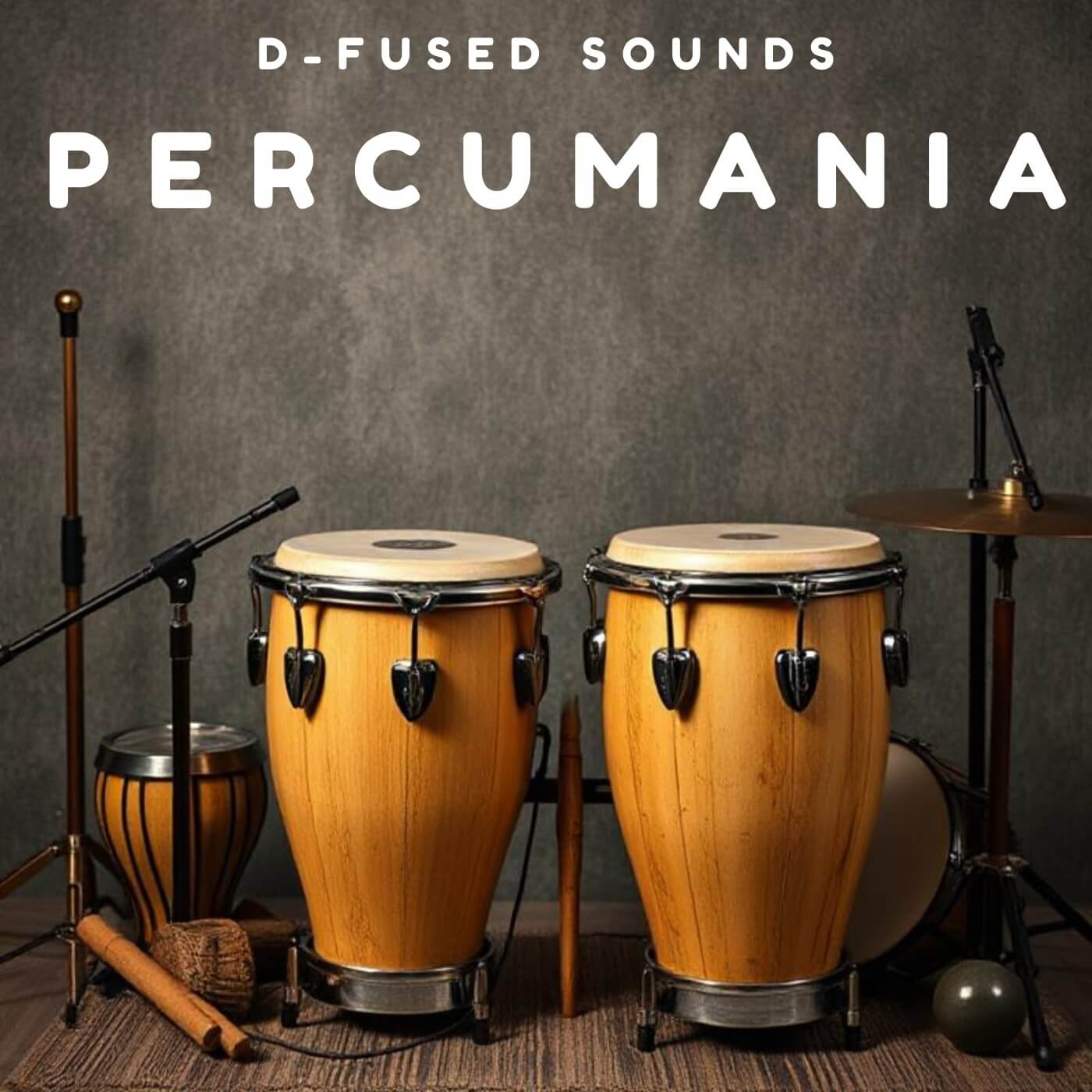 D-Fused Sounds - Percumania Sample Packs Software GUI Artwork