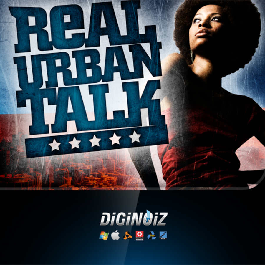 Diginoiz - Real Urban Talk Sample Packs Software GUI Artwork