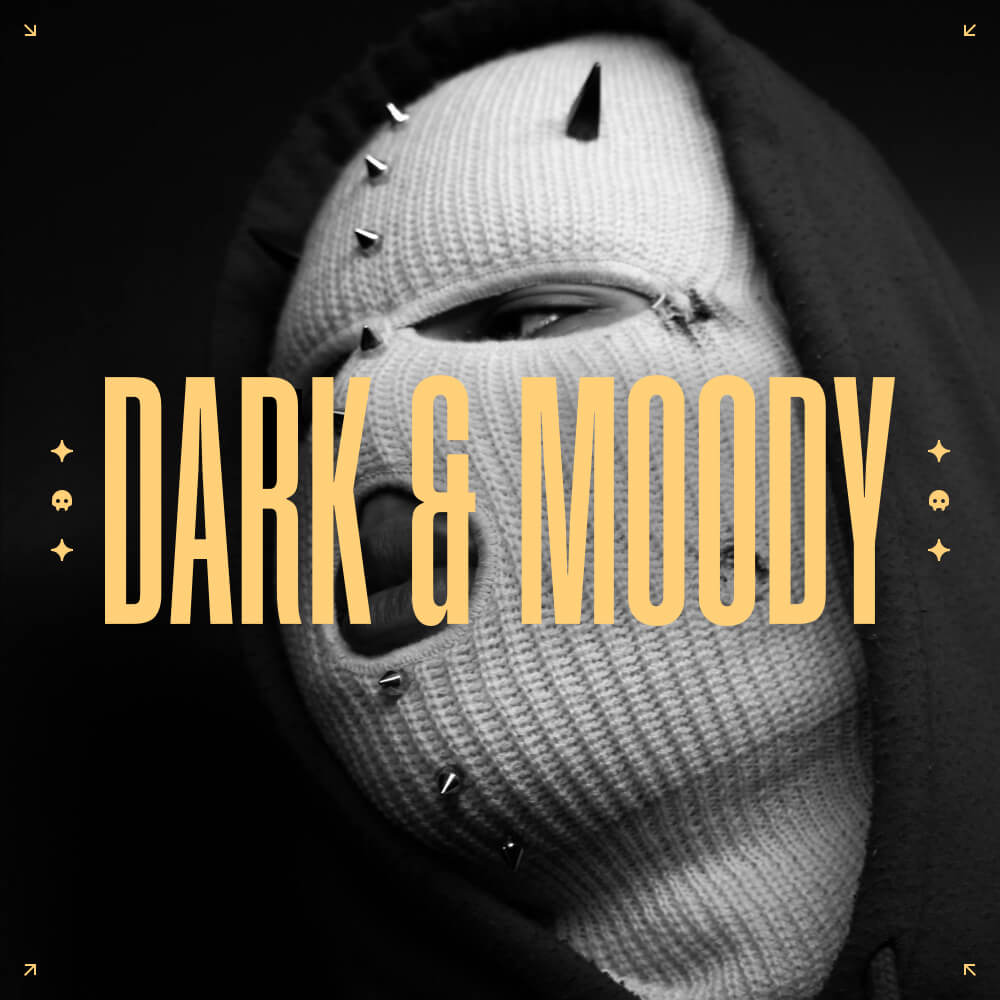 Diginoiz - Dark & Moody Sample Packs Software GUI Artwork