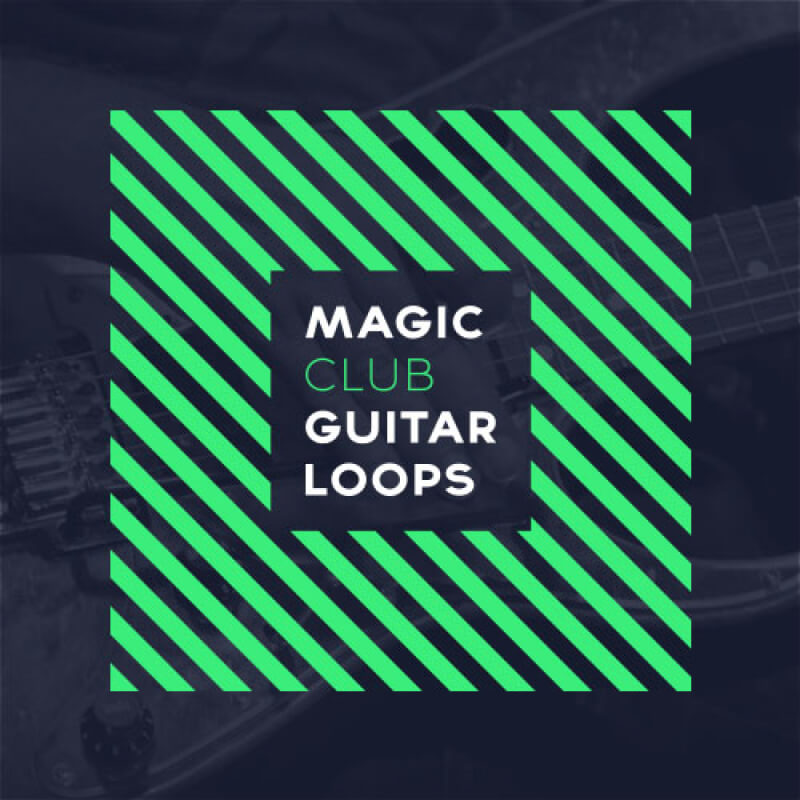 Diginoiz - Magic Club Guitar Loops Sample Packs Software GUI Artwork