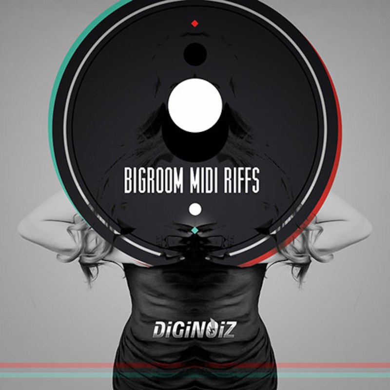 Diginoiz - Big Room Midi Riffs Sample Packs Software GUI Artwork