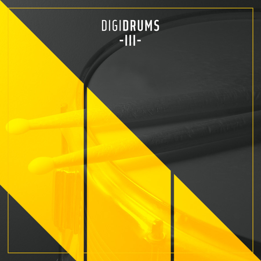Diginoiz - DigiDrums 3 Sample Packs Software GUI Artwork