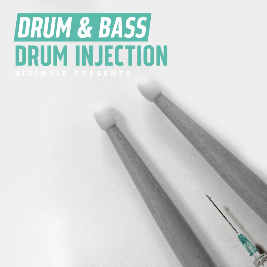 Diginoiz - Drum Injection – Drum & Bass Sample Packs Software GUI Artwork