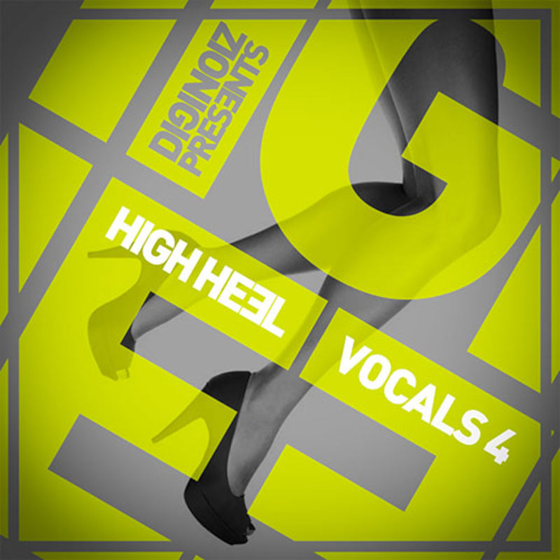 Diginoiz - High Heel Vocals 4 Sample Packs Software GUI Artwork