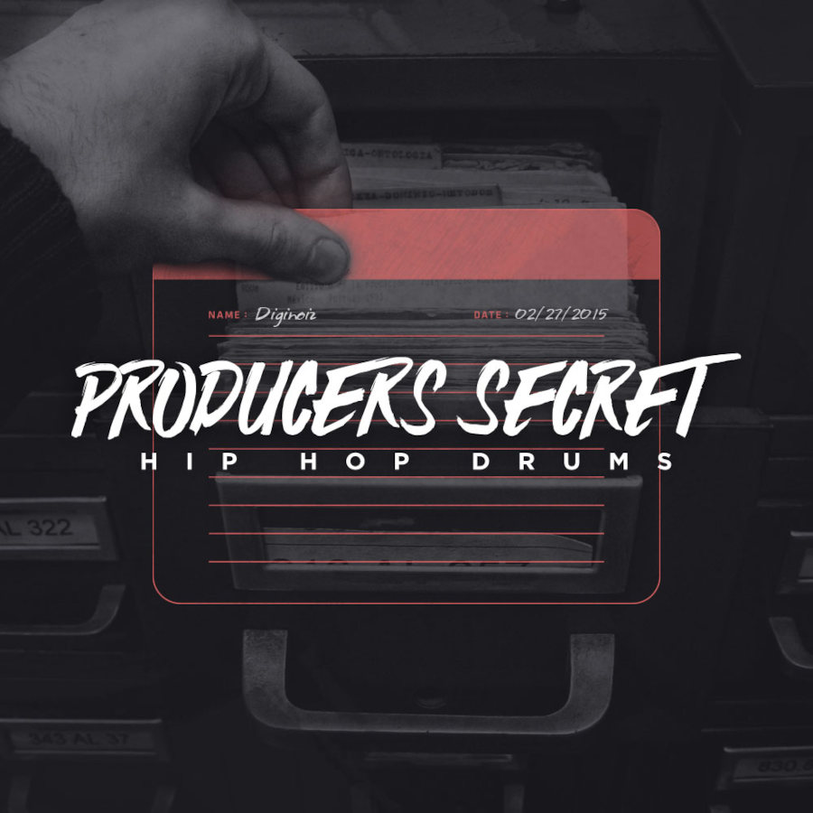 Diginoiz - Producers Secret – Hip Hop Drums Sample Packs Software GUI Artwork
