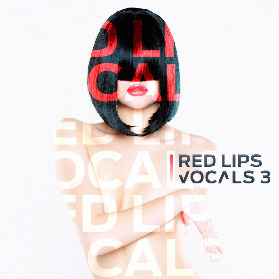 Diginoiz - Red Lips Vocals 3 Sample Packs Software GUI Artwork
