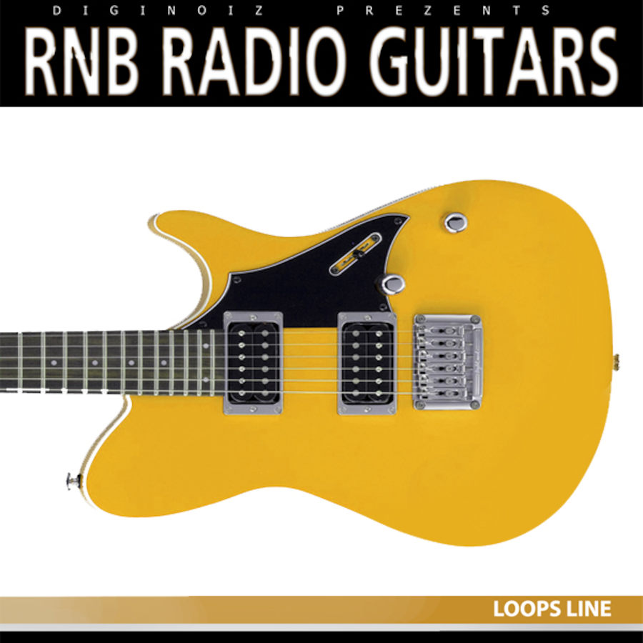 Diginoiz - R&B Radio Guitars Sample Packs Software GUI Artwork