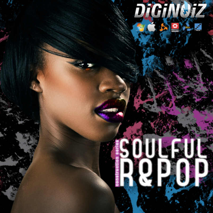 Diginoiz - Soulful R&Pop Sample Packs Software GUI Artwork