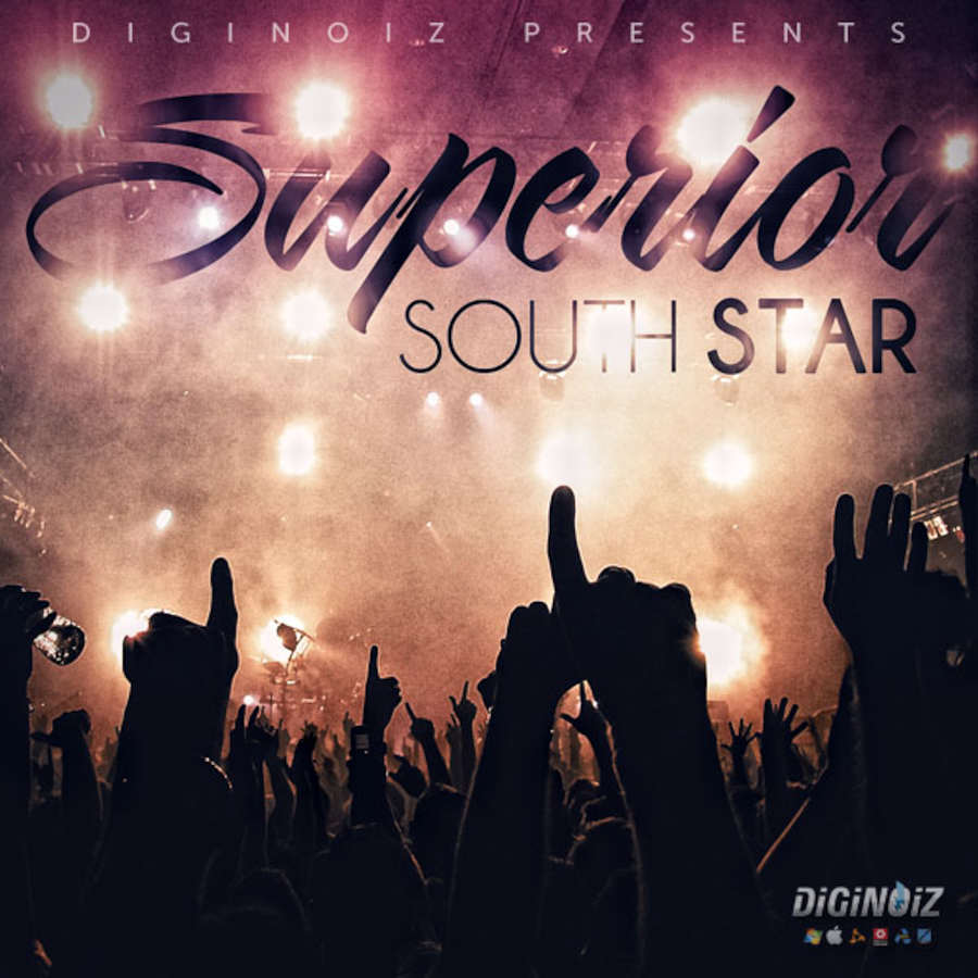 Diginoiz - Superior South Star Sample Packs Software GUI Artwork
