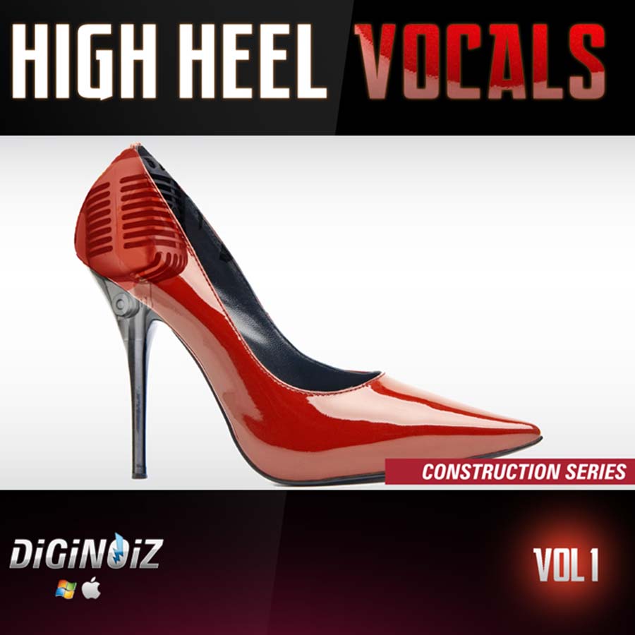 Diginoiz - High Heel Vocals Vol 1 Sample Packs Software GUI Artwork