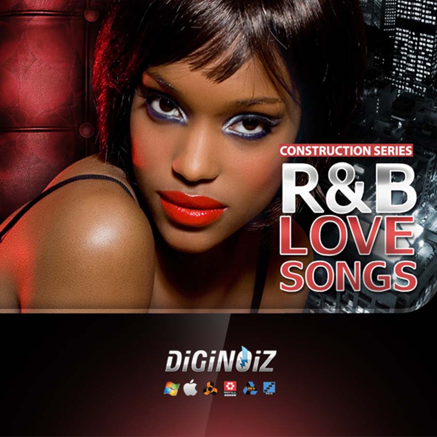 Diginoiz - R&B Love Songs 2 Sample Packs Software GUI Artwork