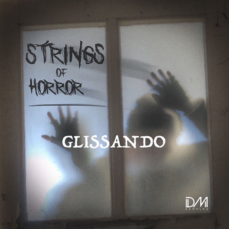 DM Samples - Strings Of Horror: Glissandos Sample Packs Software GUI Artwork