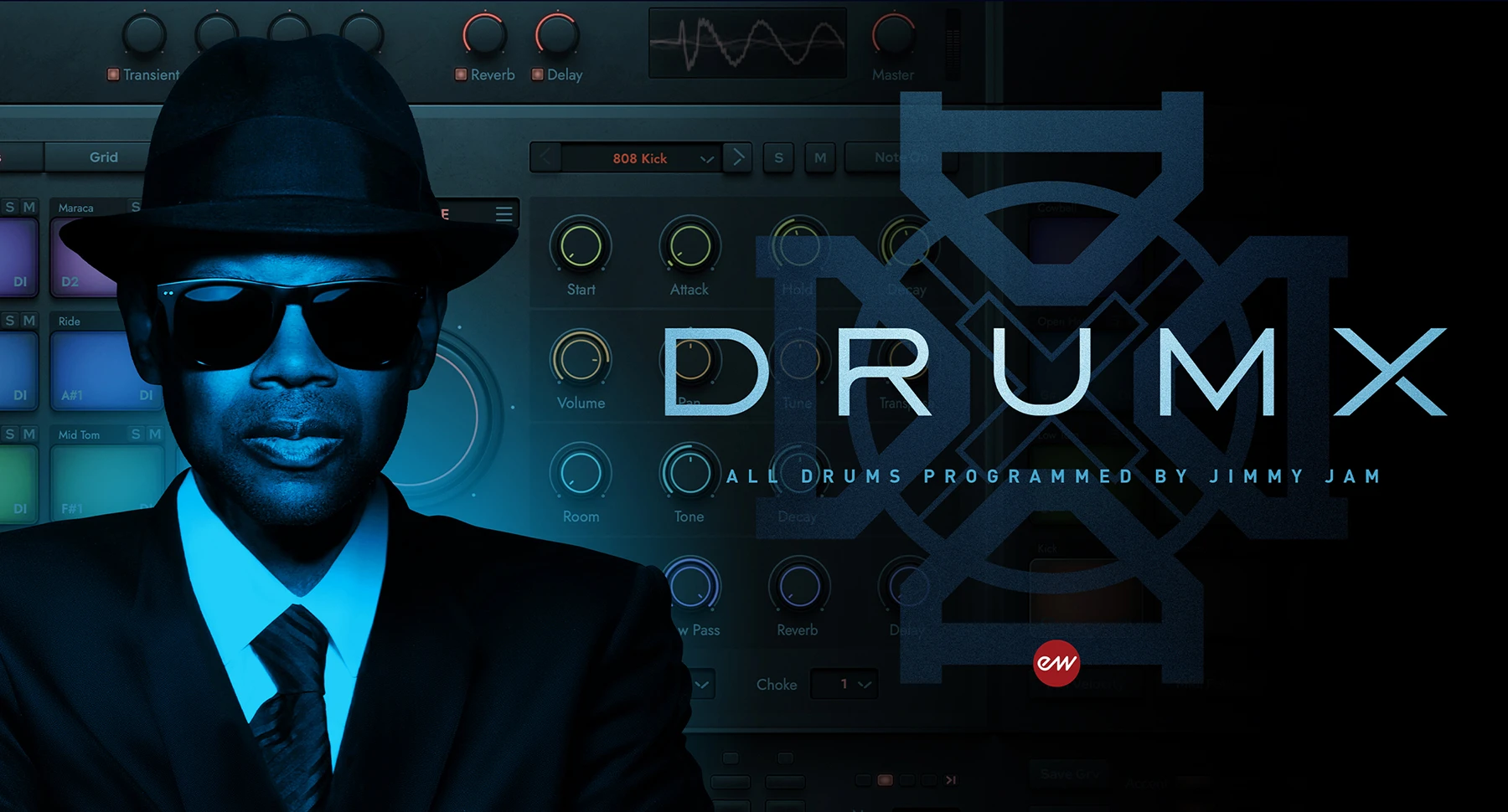 EastWest Sounds - DrumX Plugins & FX Software GUI Artwork