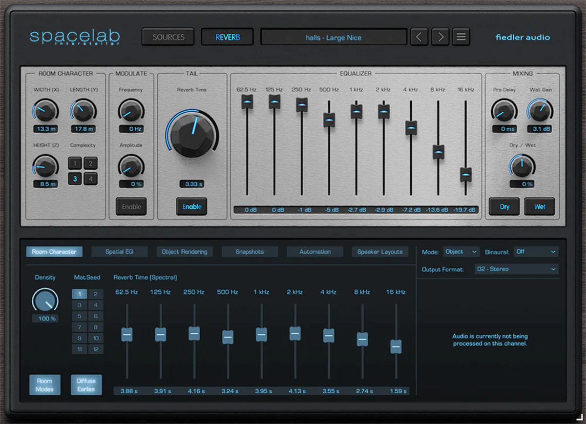 Fiedler Audio - Spacelab Interstellar Plugins & FX Software GUI Artwork