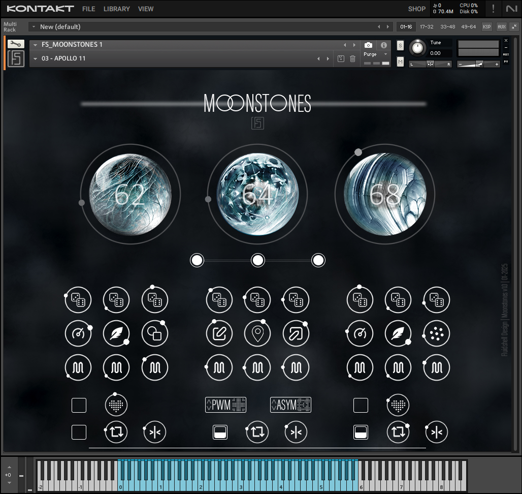 FluidShell Design - Moonstones Screenshot 2