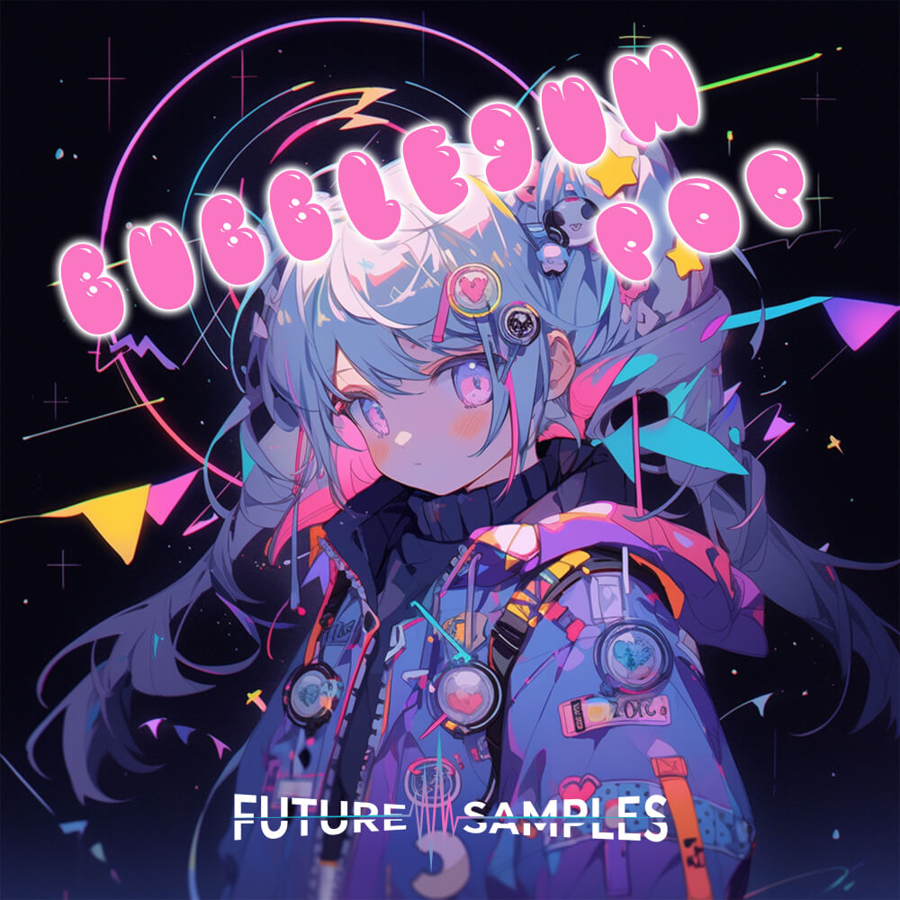 Future Samples - Bubblegum Pop Sample Packs Software GUI Artwork