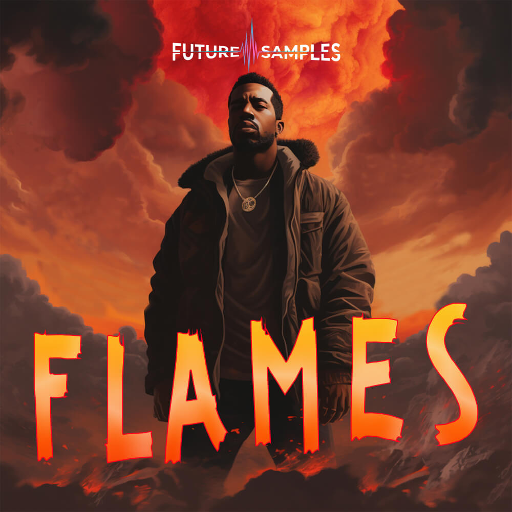 Future Samples - Flames Sample Packs Software GUI Artwork