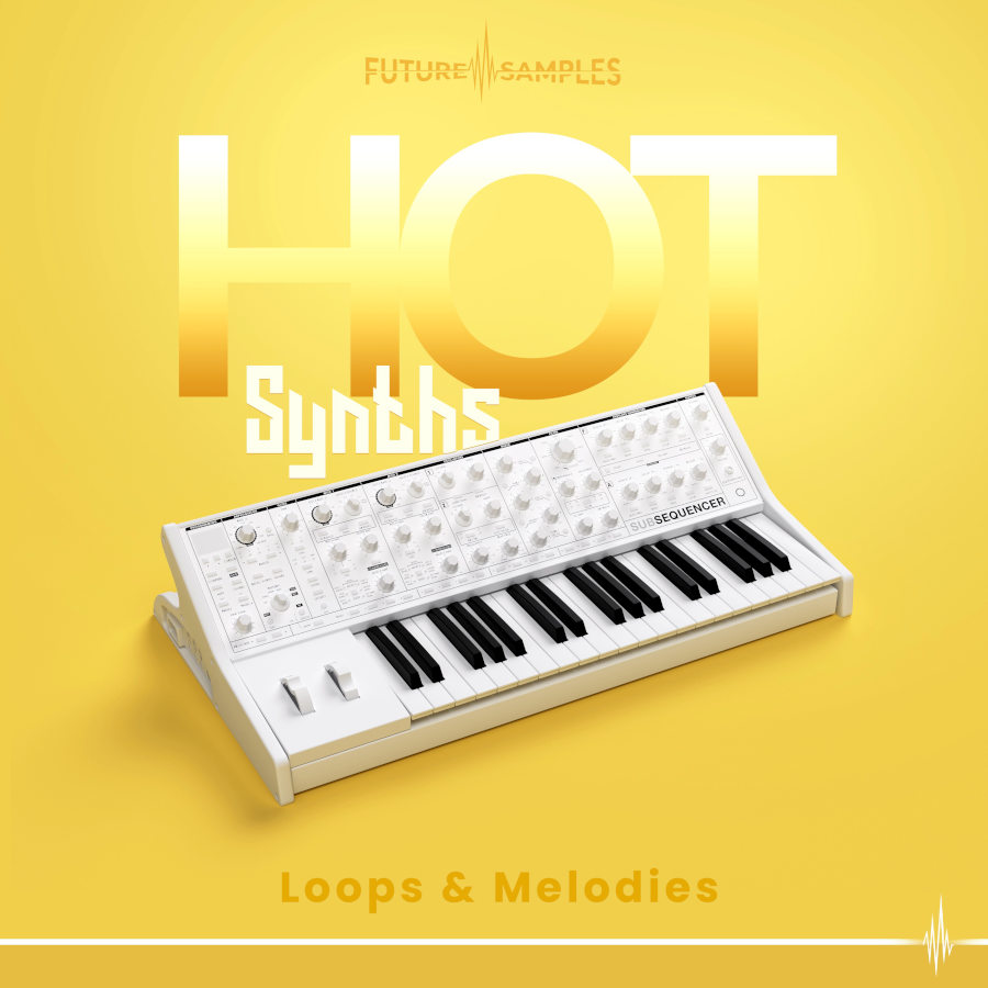 Future Samples - Hot Synths - Loops & Melodies Sample Packs Software GUI Artwork