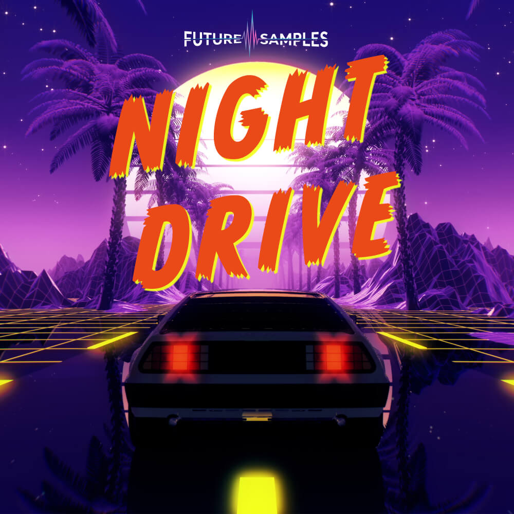 Future Samples - Night Drive Sample Packs Software GUI Artwork