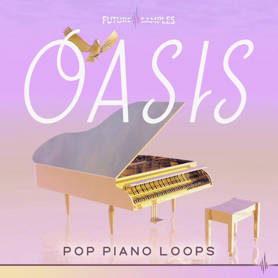 Future Samples - Oasis - Pop Piano Loops Sample Packs Software GUI Artwork